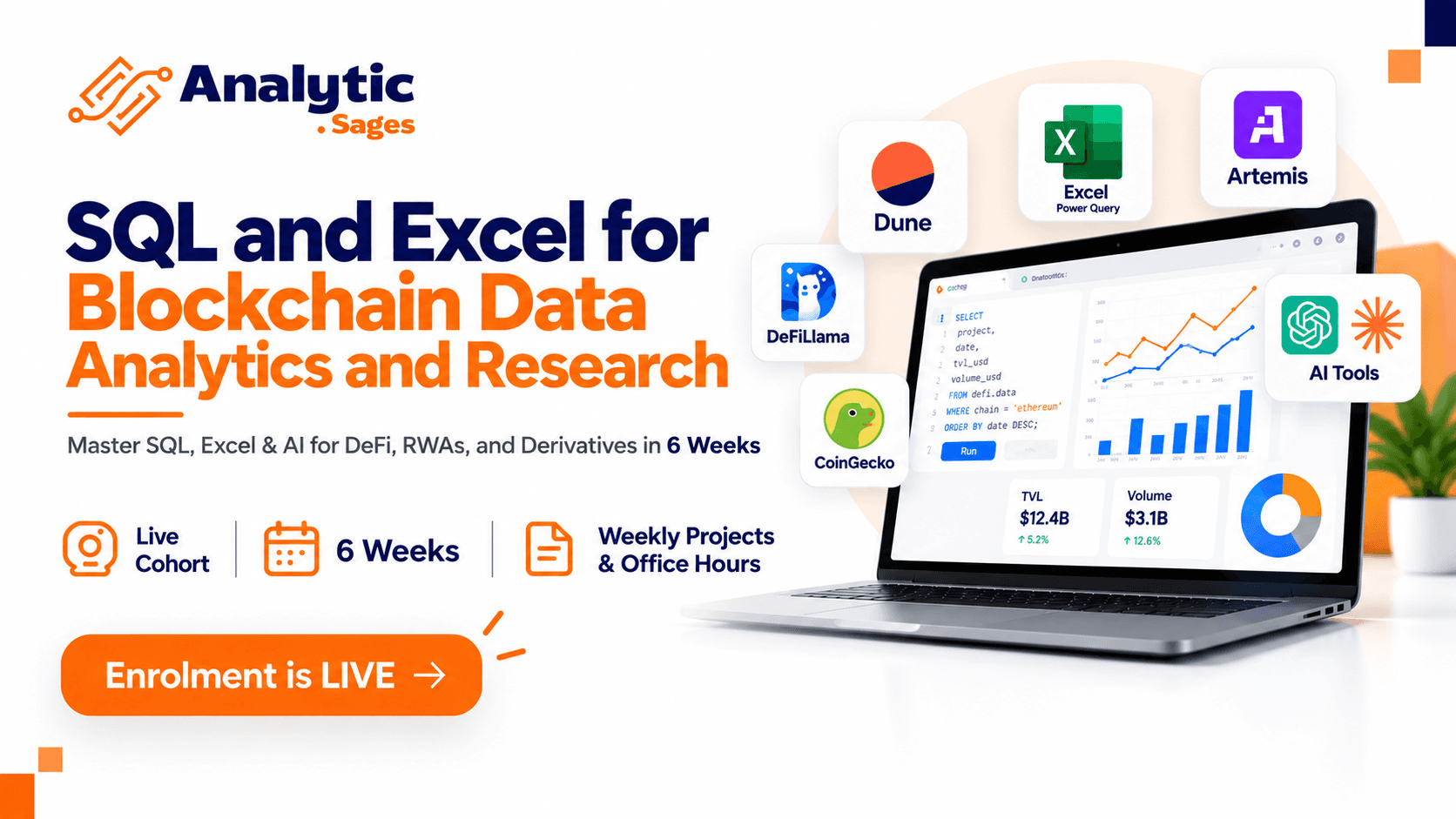 SQL & Excel for Blockchain Data Analytics
