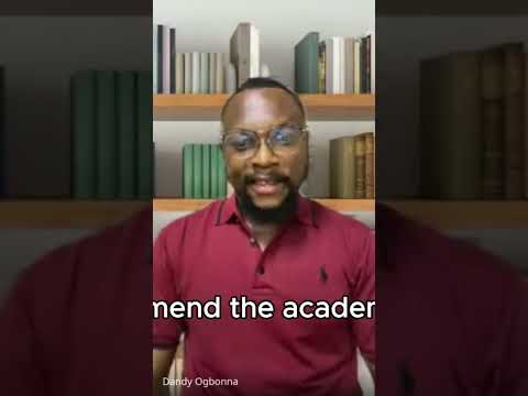 Dandy Ogbonna speaking about Analytic Sages